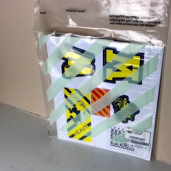 Off white stickers - Picture 1 of 3